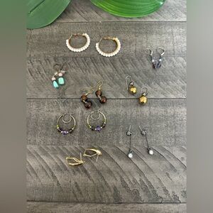 Hoop and Drop Earring bundle